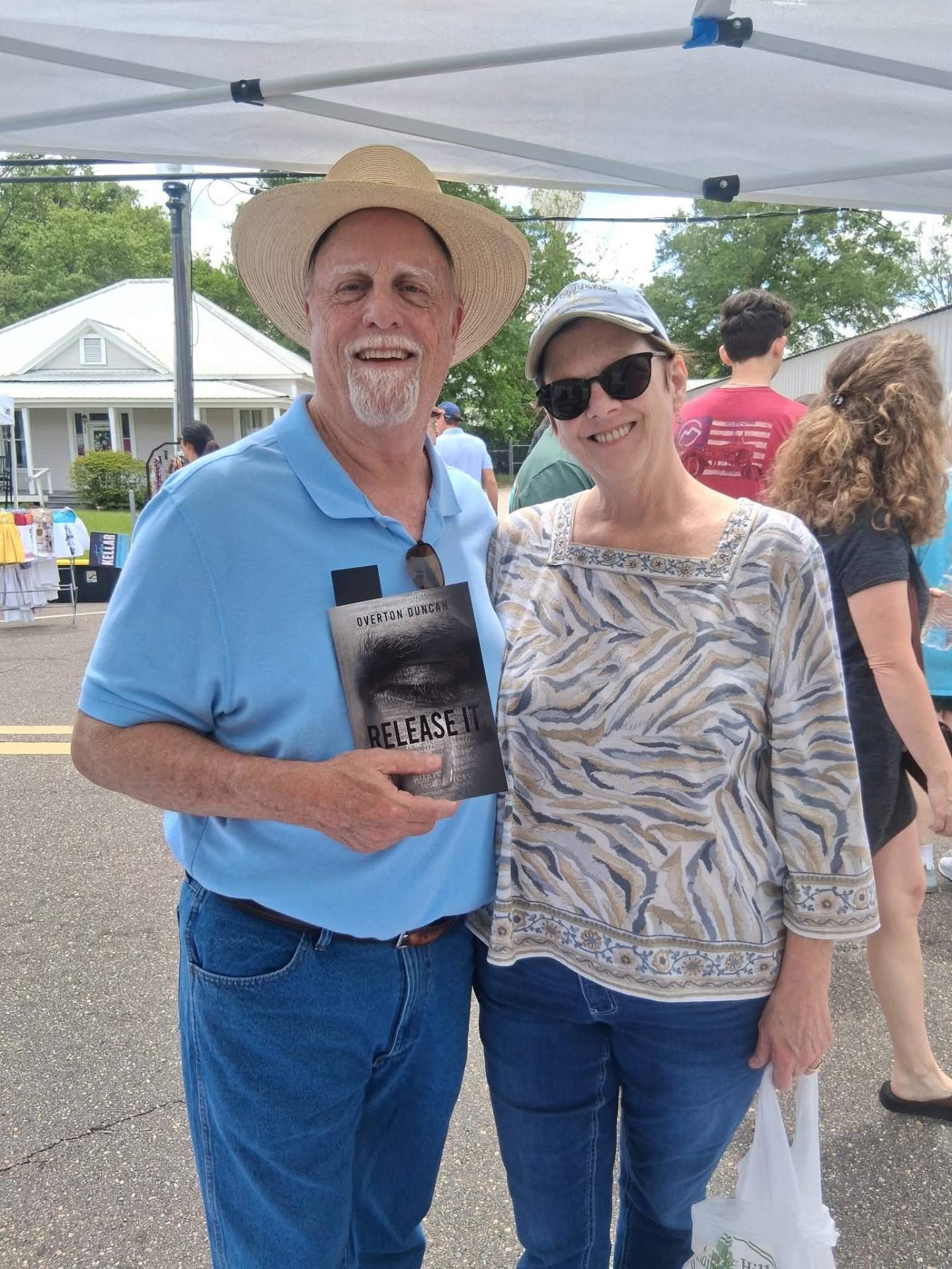 Reader holding Release It at a book signing